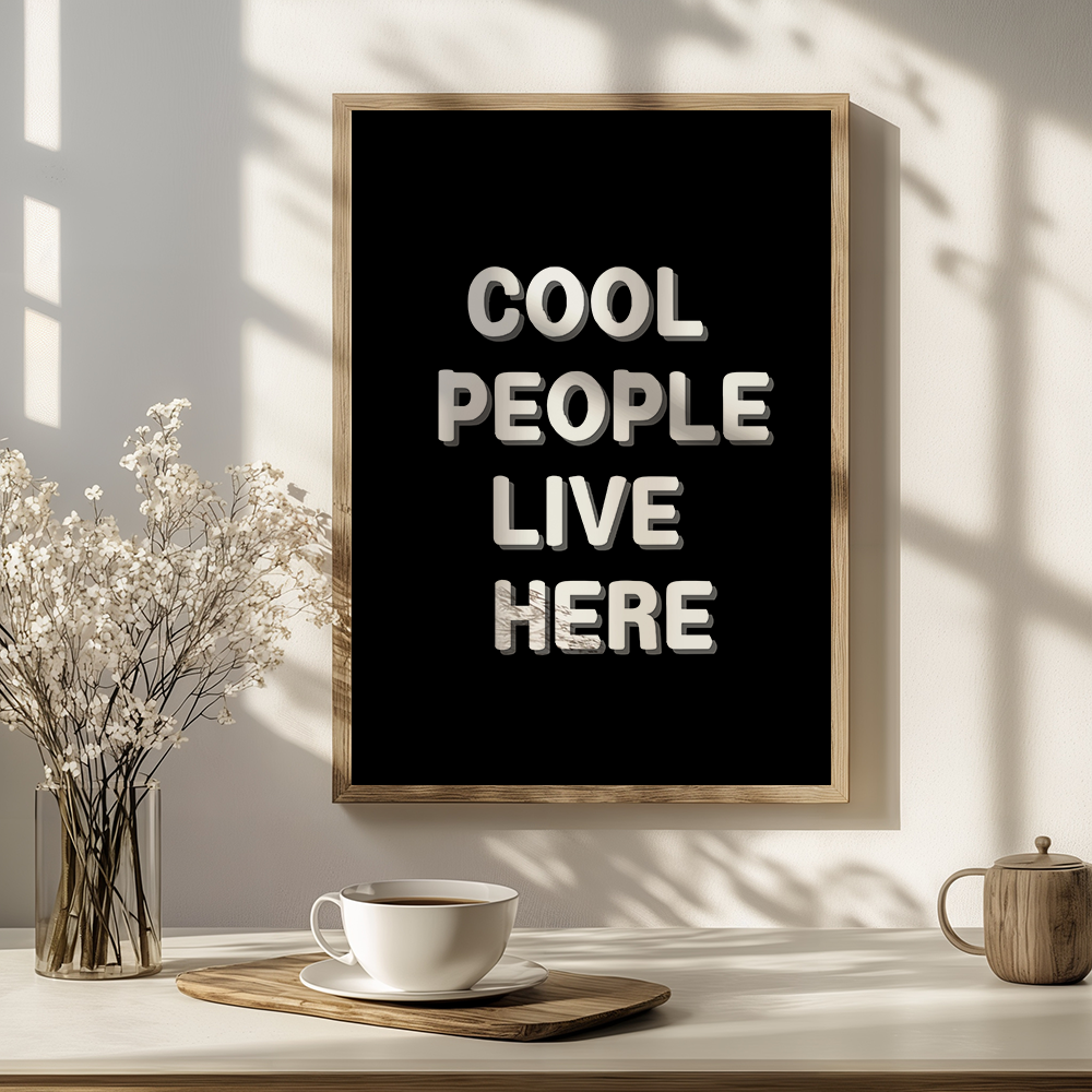 Cool People Live Here