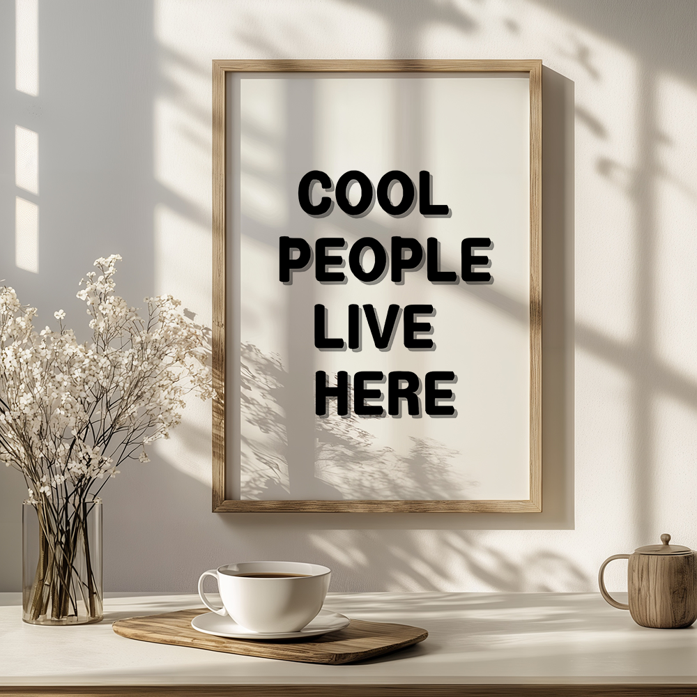 Cool People Live Here