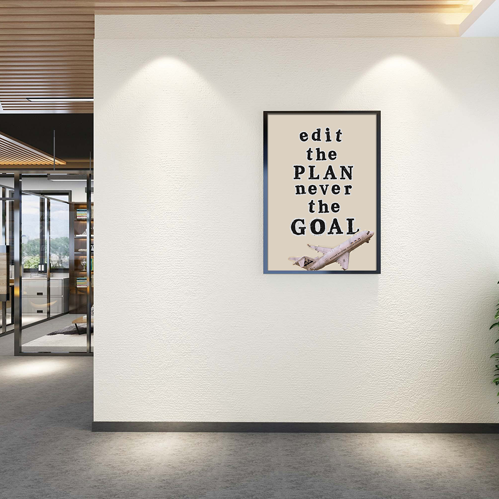 Edit the plan, never the goal