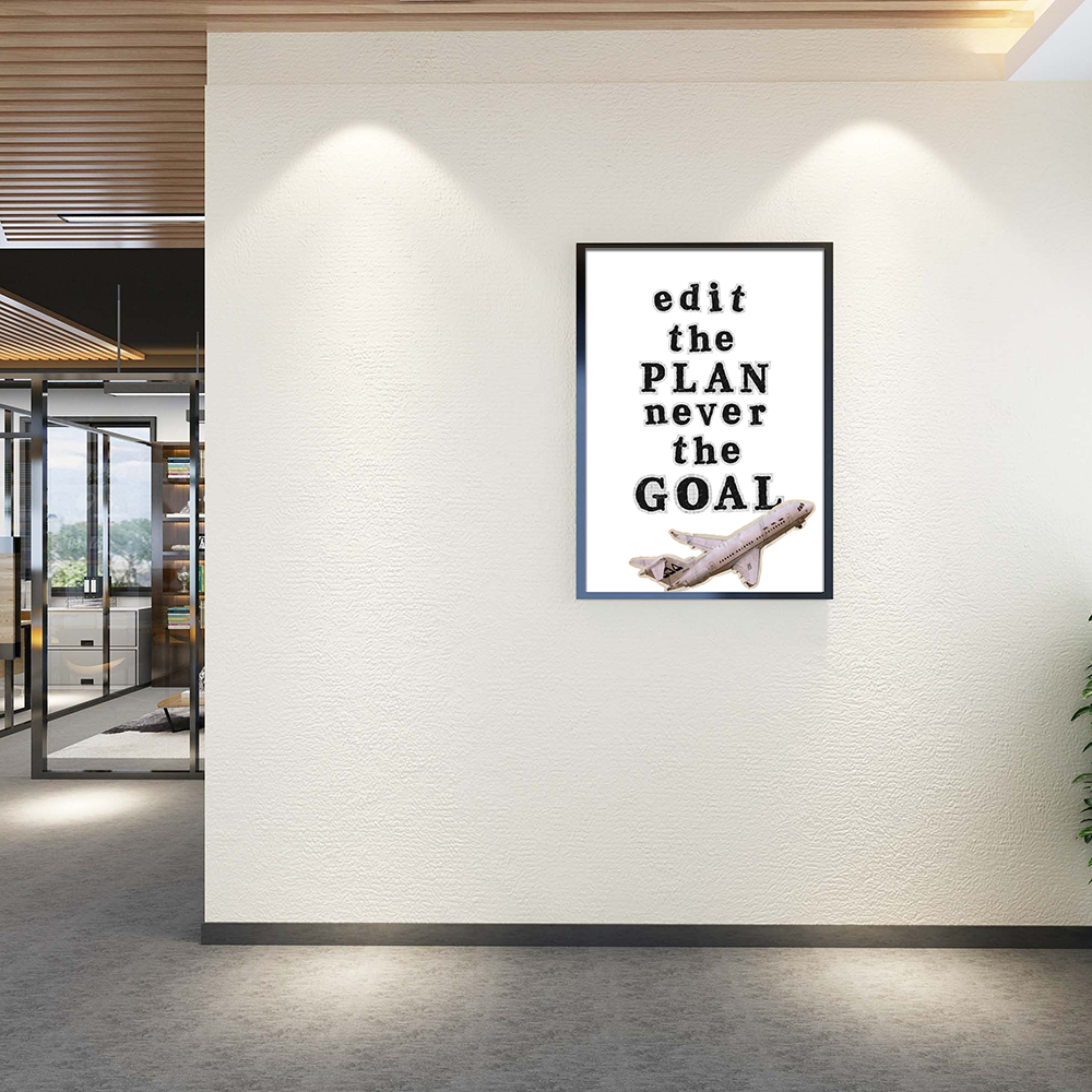 Edit the plan, never the goal
