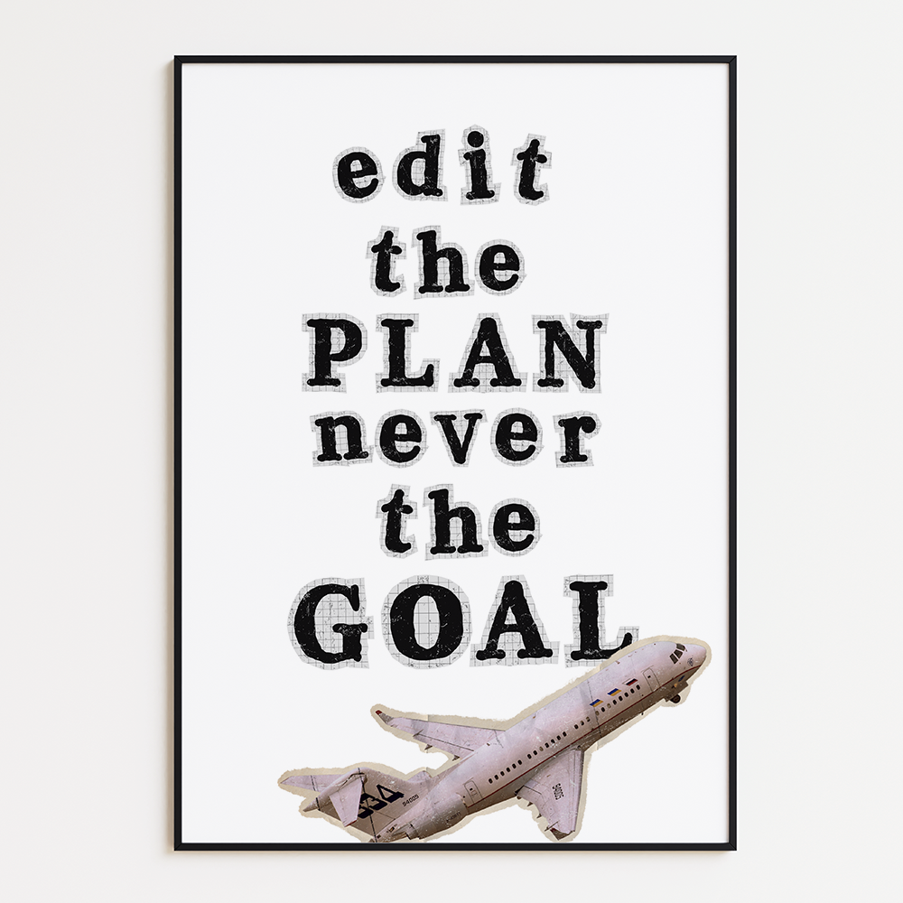 Edit the plan, never the goal