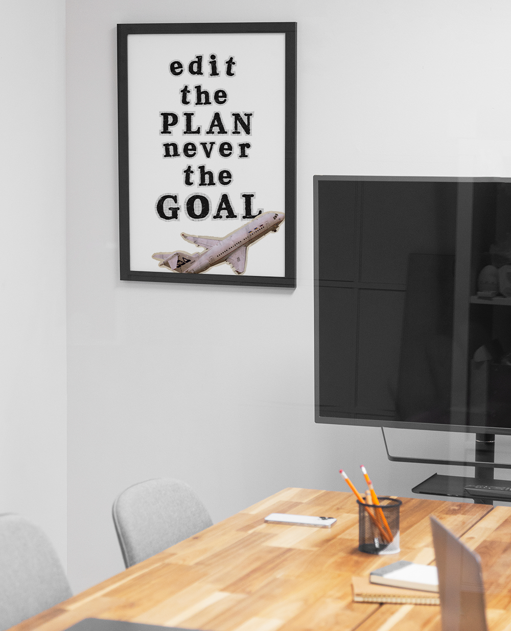 Edit the plan, never the goal
