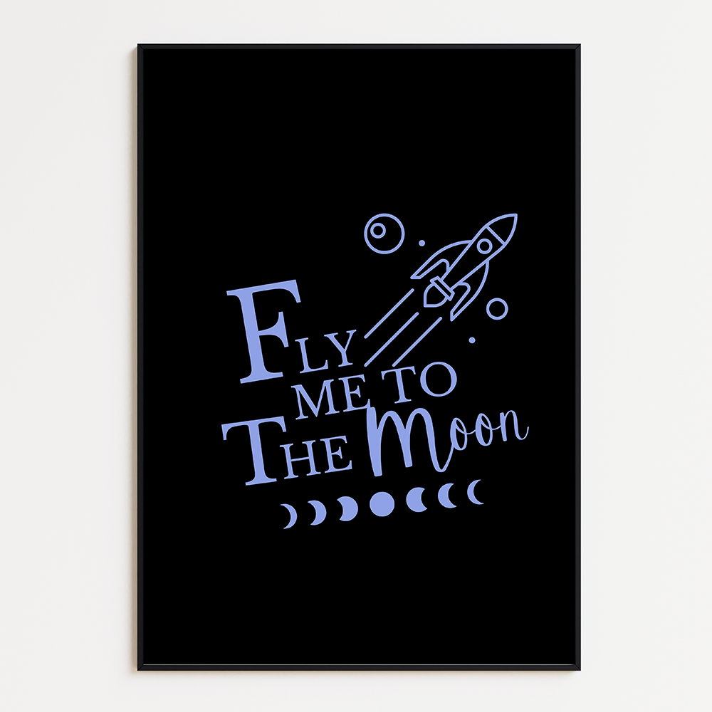 Fly me to the moon
