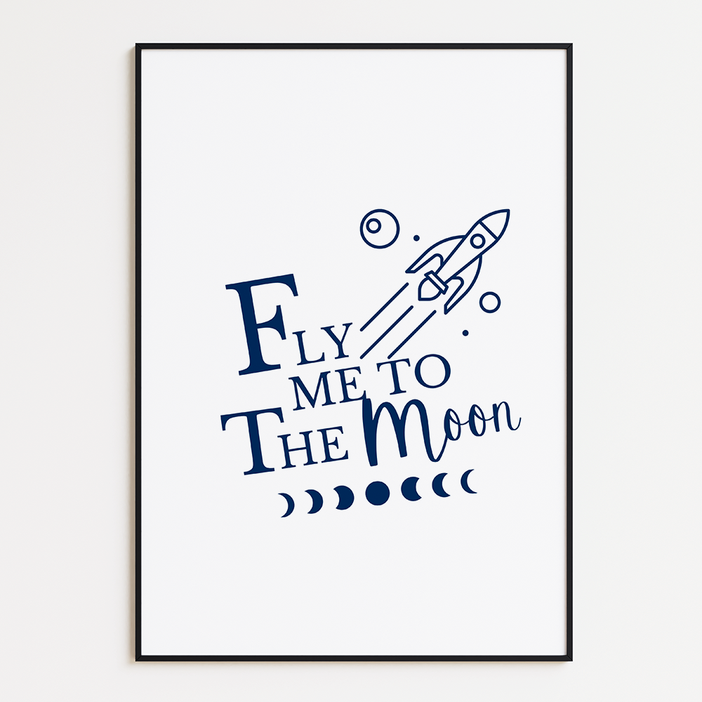 Fly me to the moon