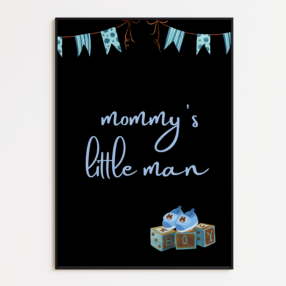 Mommy's little man