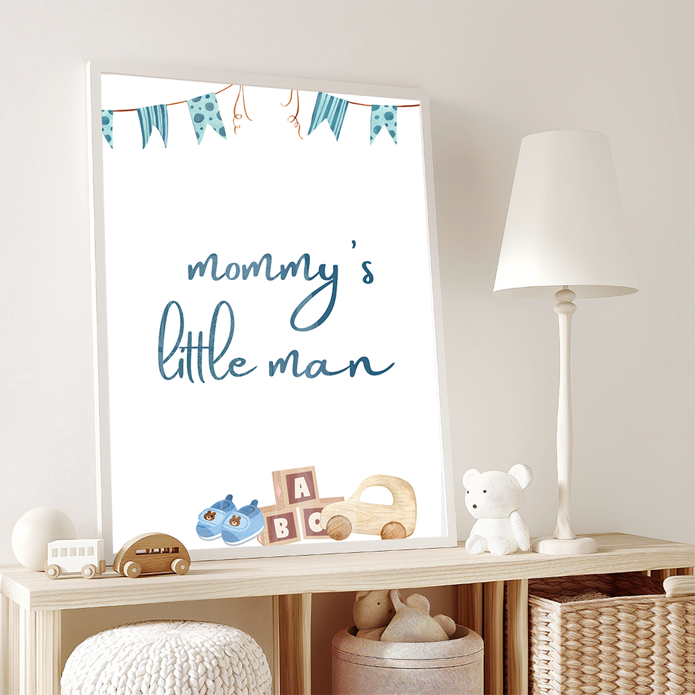 Mommy's little man