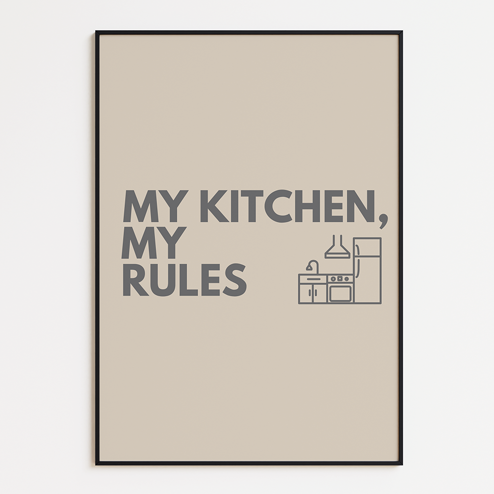 My Kitchen, My Rules