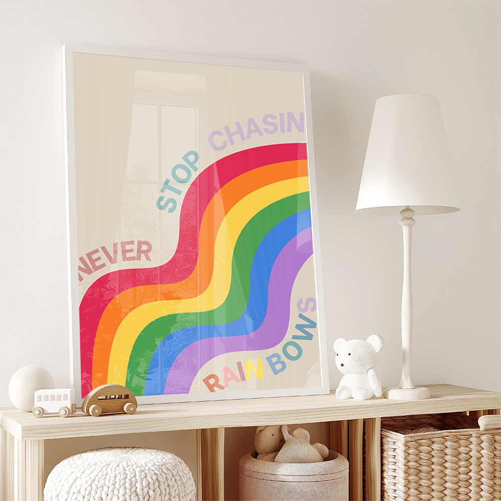 Never stop chasing rainbow