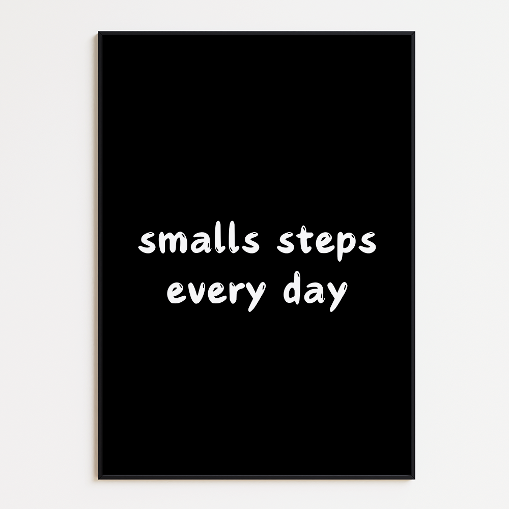 Small steps every day