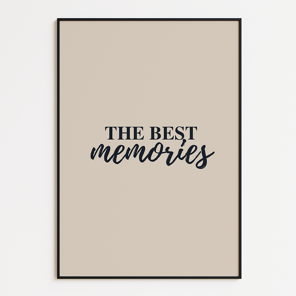 The best memories