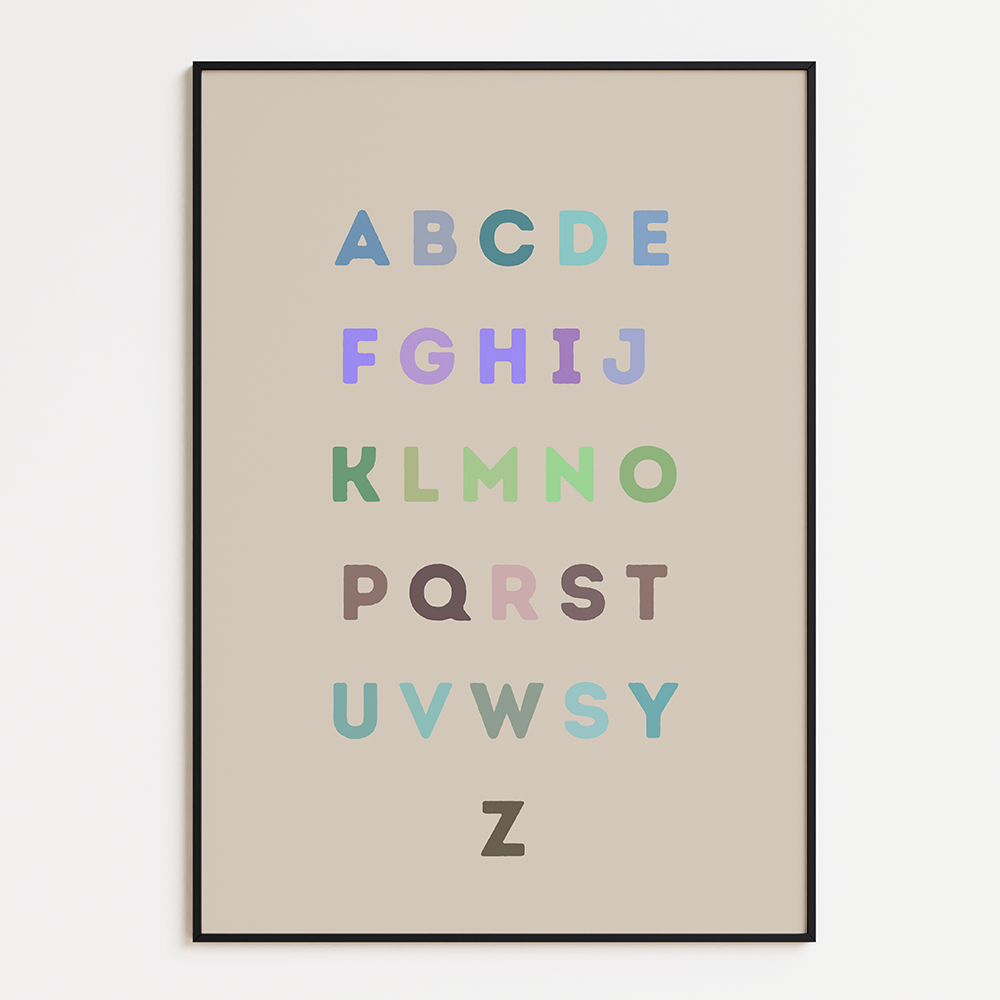 The alphabet