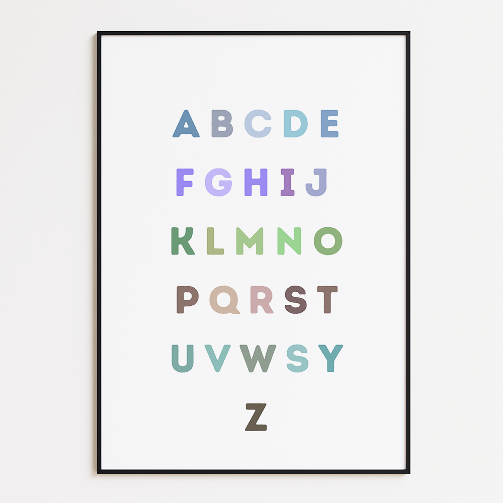 The alphabet