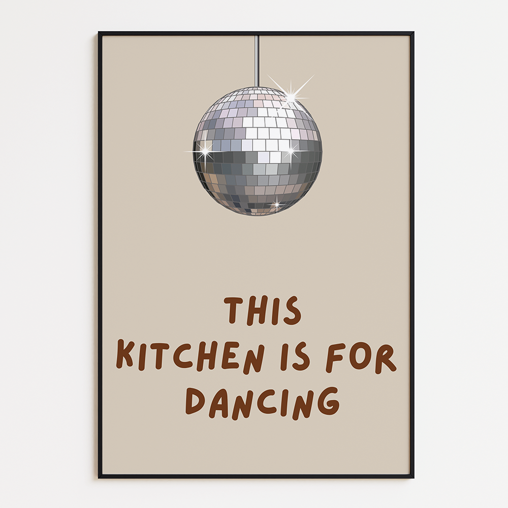 This kitchen is for dancing