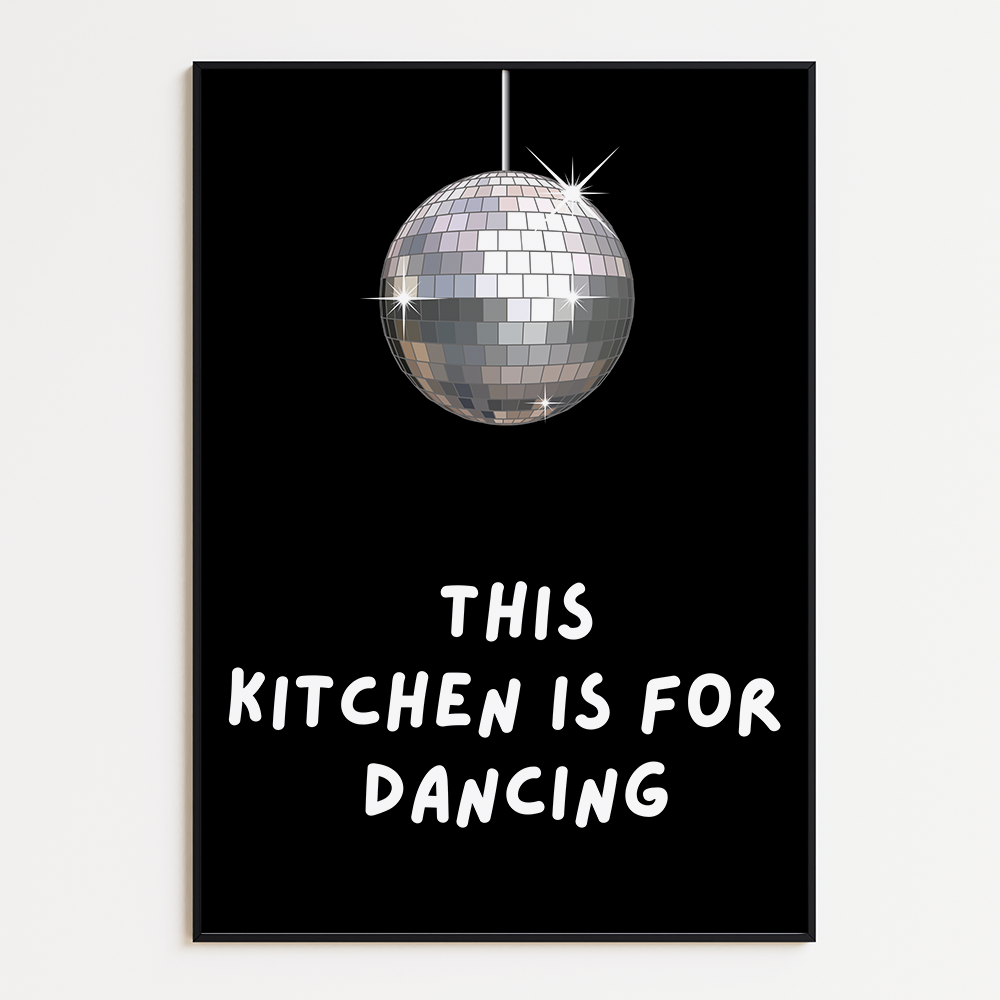 This kitchen is for dancing