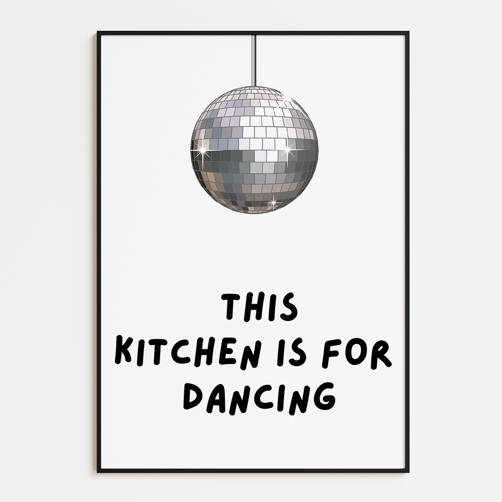 This kitchen is for dancing
