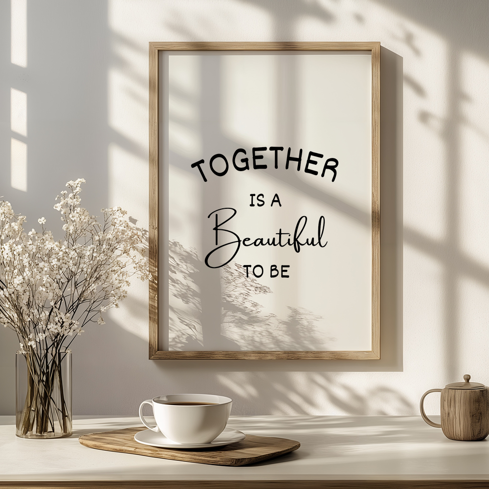 Together is a beautiful to be