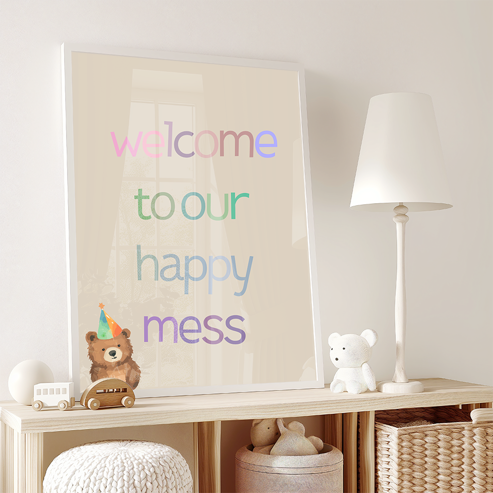 Welcome to our happy mess