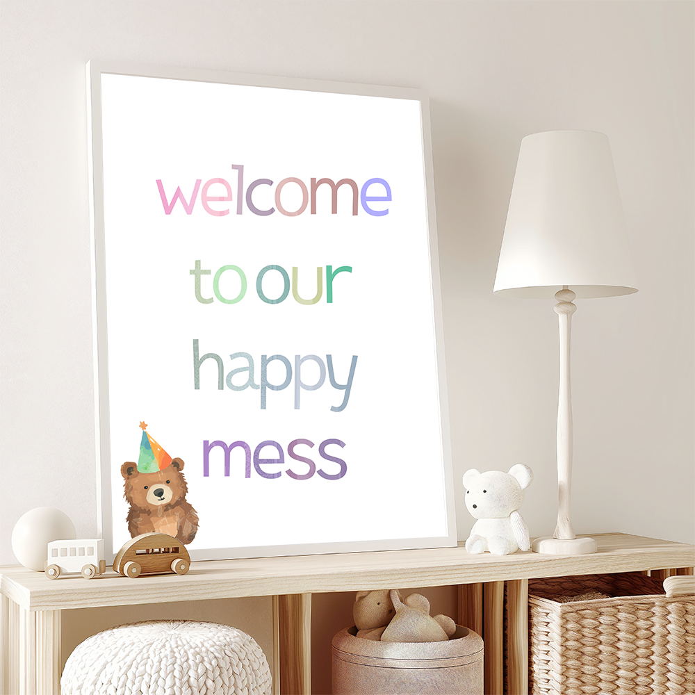 Welcome to our happy mess