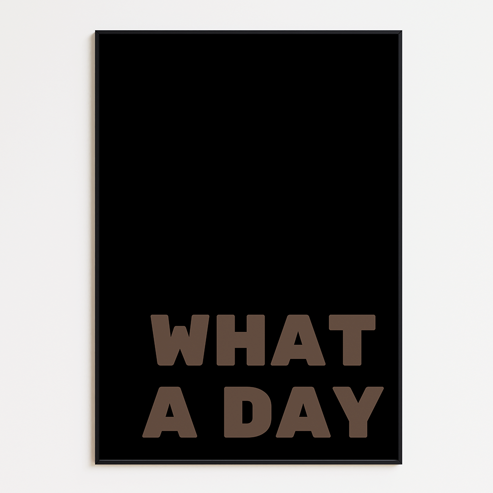 What a day