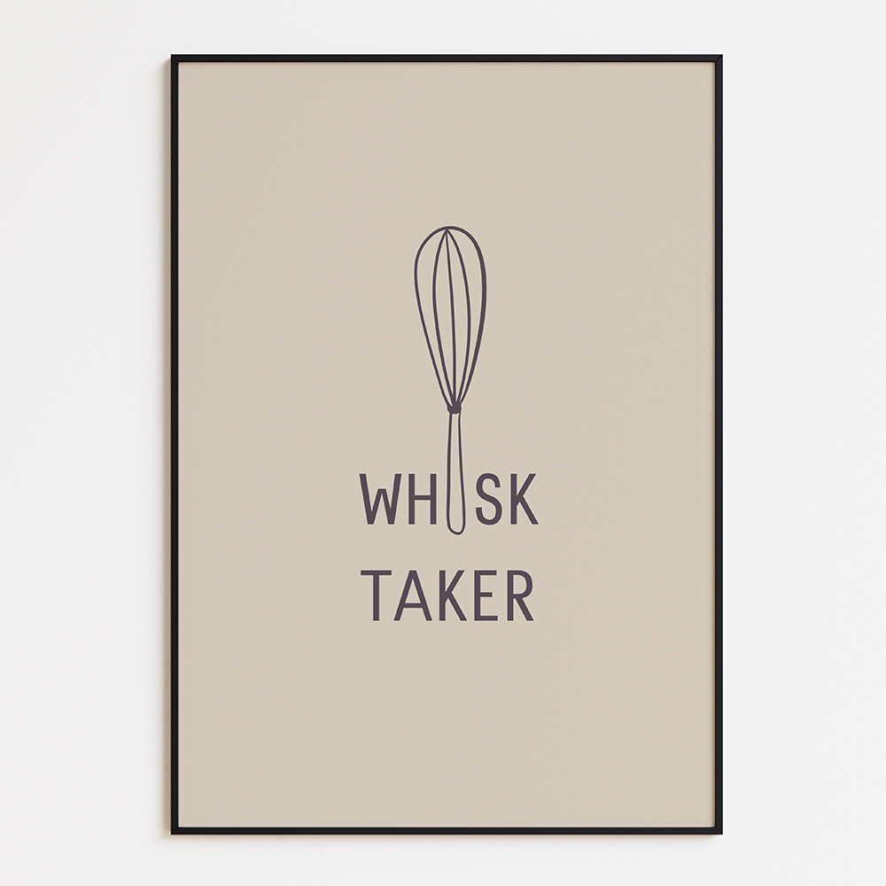 Whisk taker