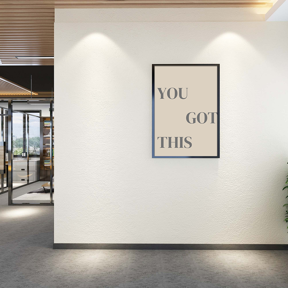 You got this