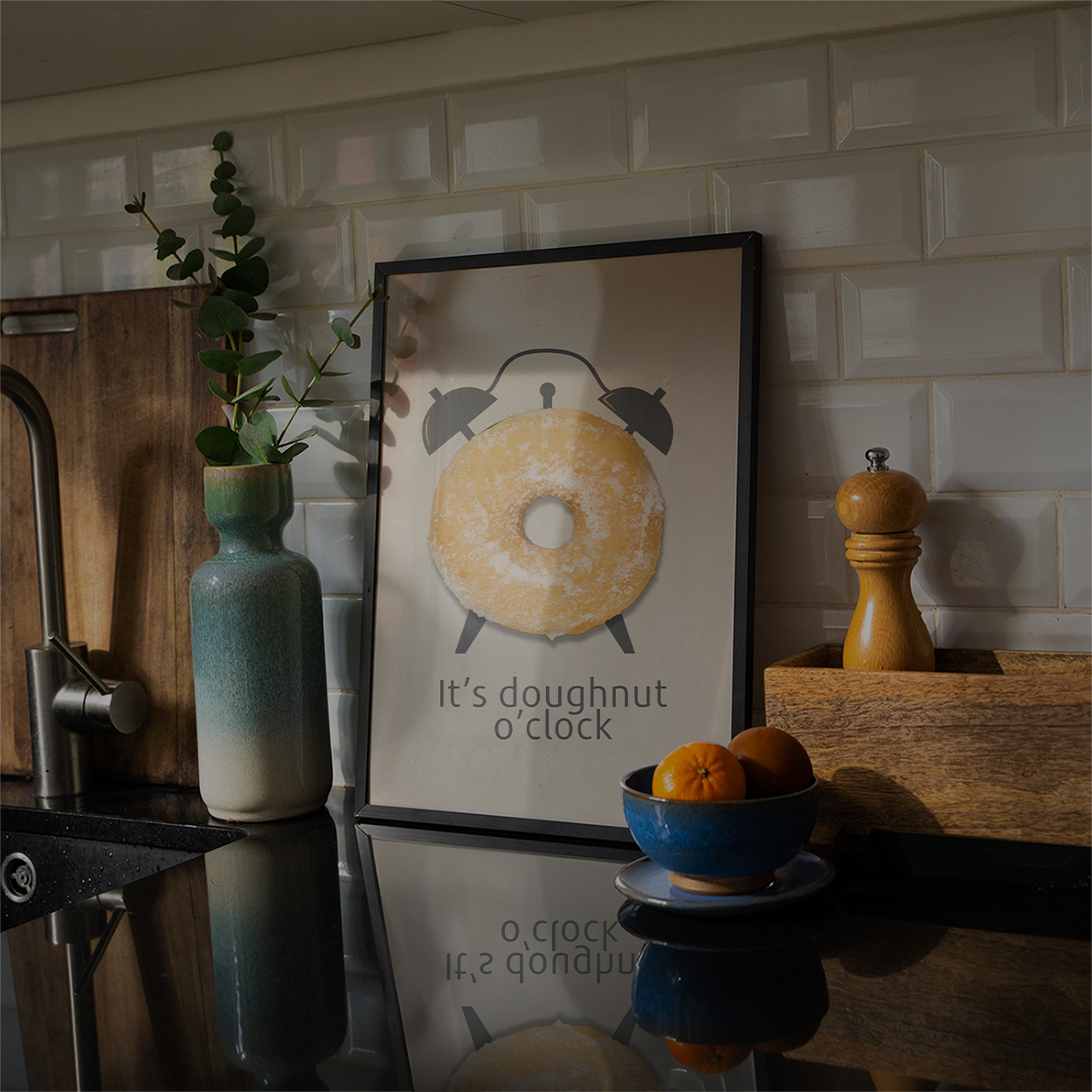 It's doughnut o'clock poster