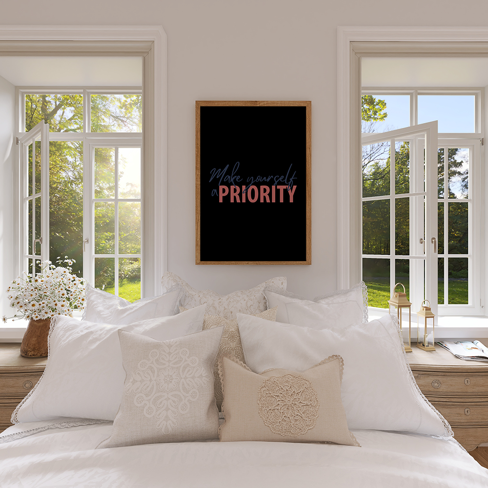 Make yourself a priority