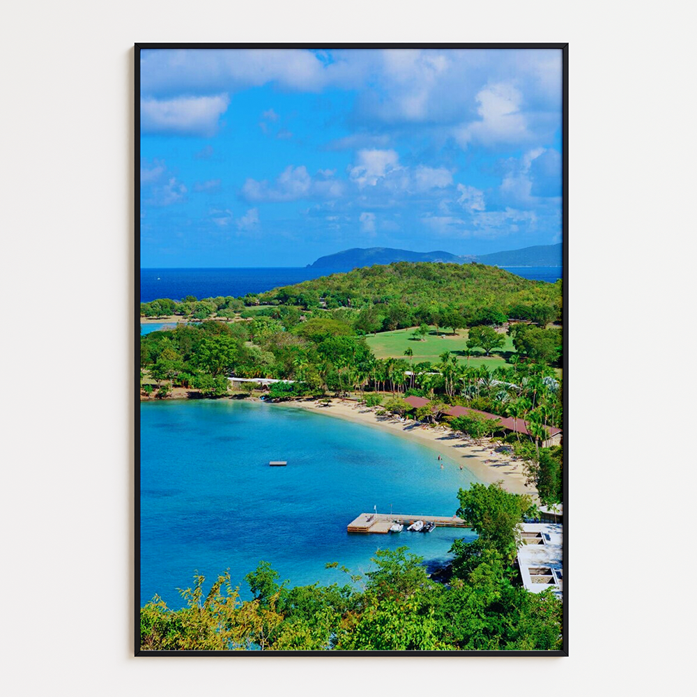 Colorful beach