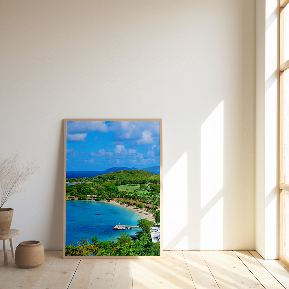 Colorful beach