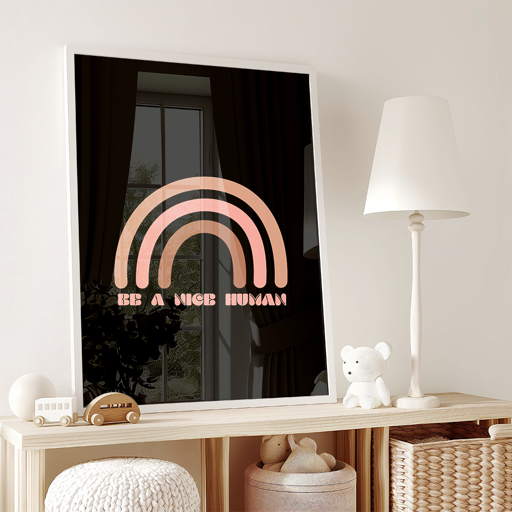 Poster Be a Nice Human