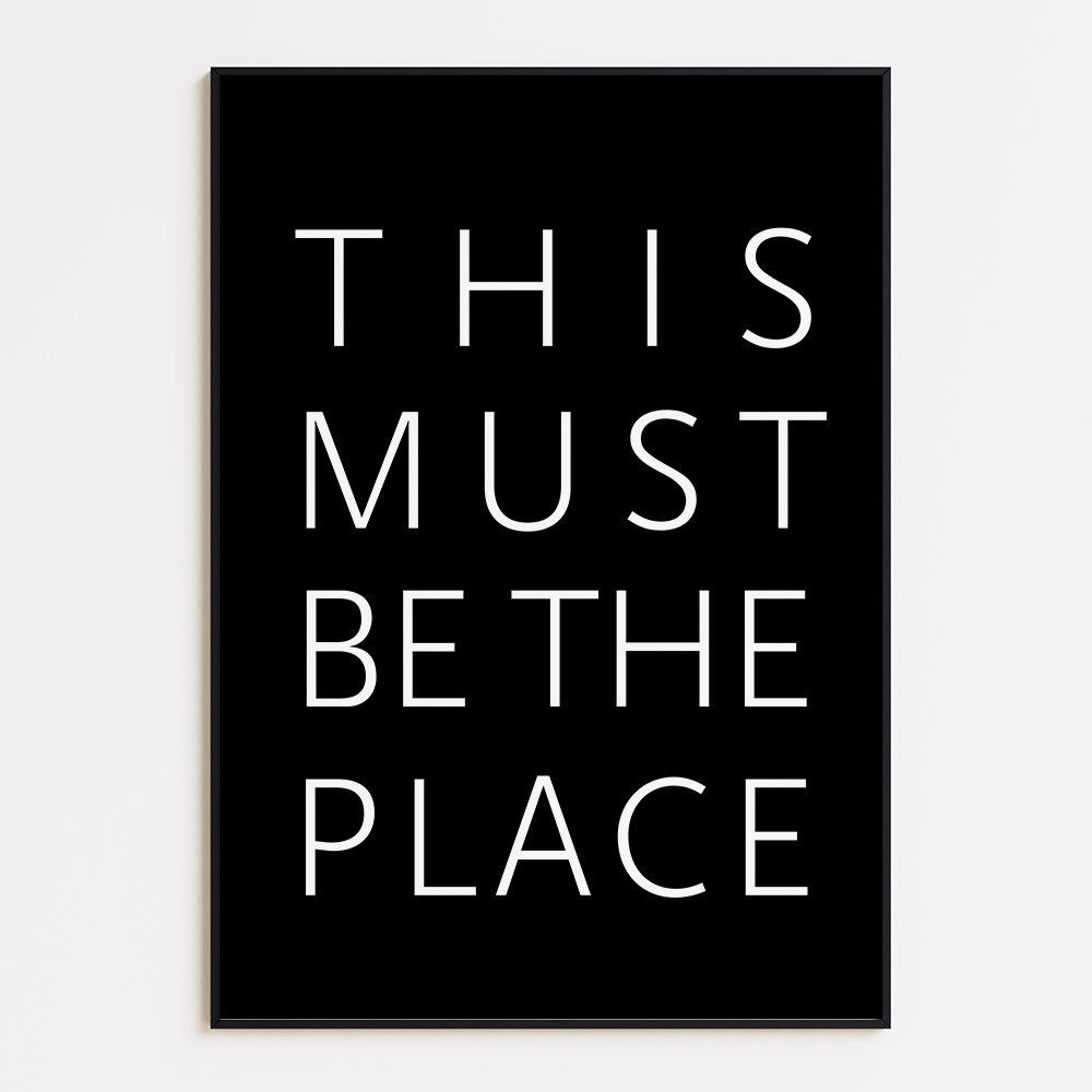 Poster This Must Be The Place
