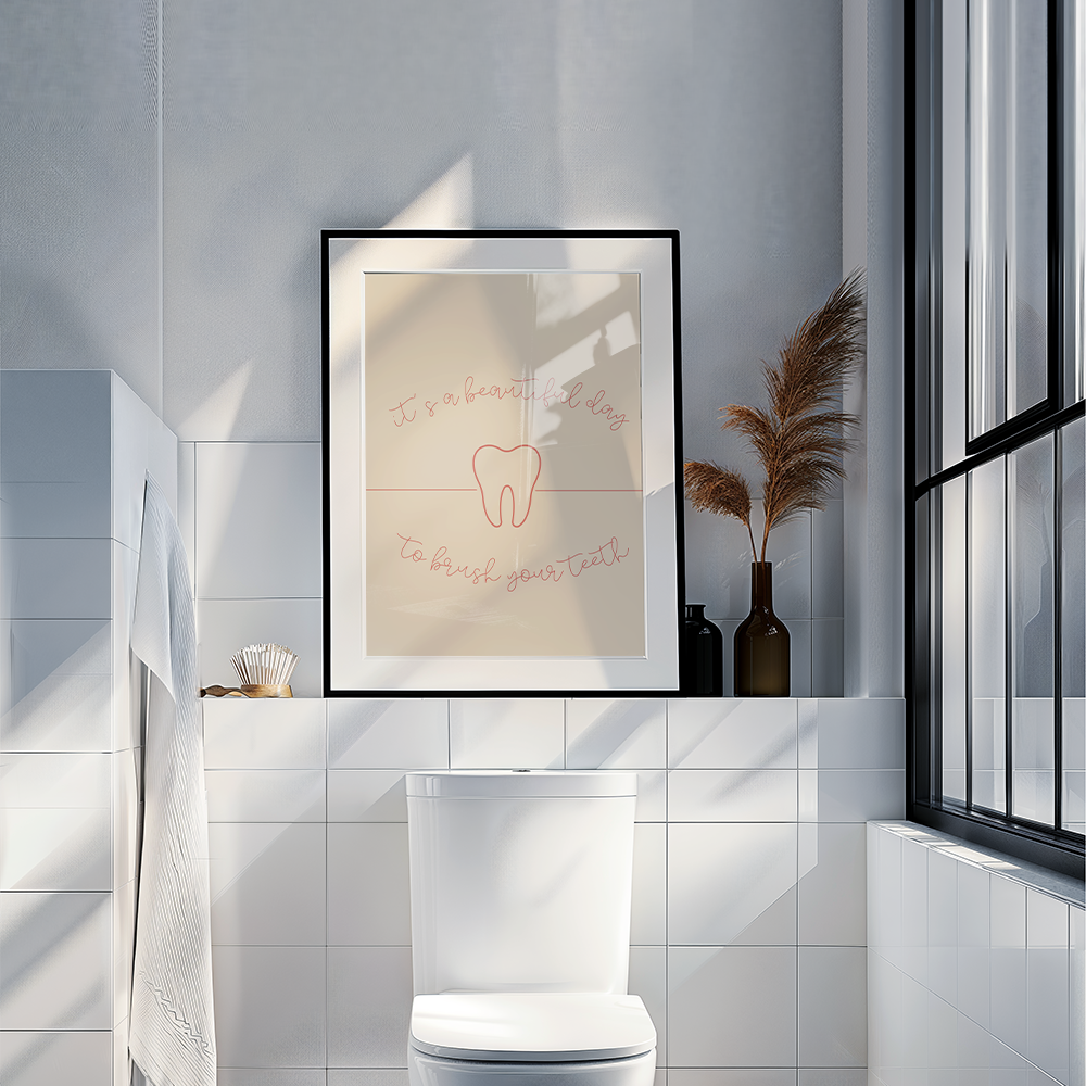 Poster Good Day to Brush Teeth