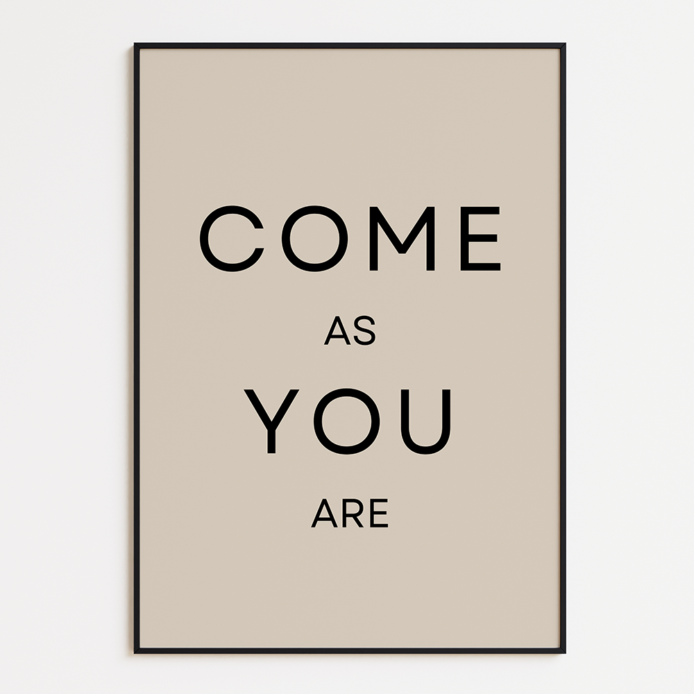 Poster Come As You Are