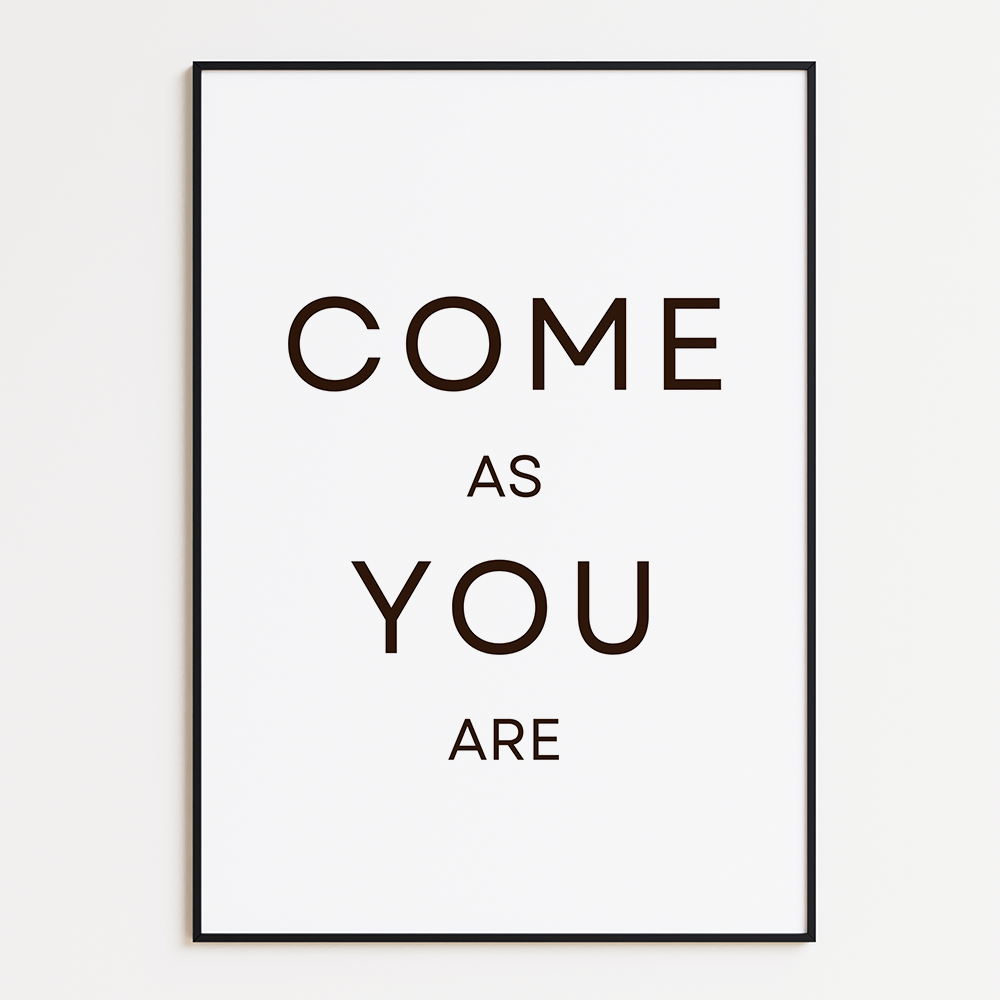 Poster Come As You Are